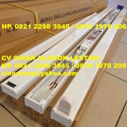 Kap Lampu TL Balok 36 Watt Ballast BTA T8 120cm
